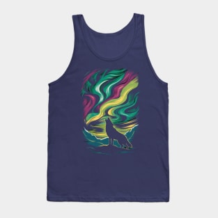 Northern Lights, Aurora Borealis Tank Top